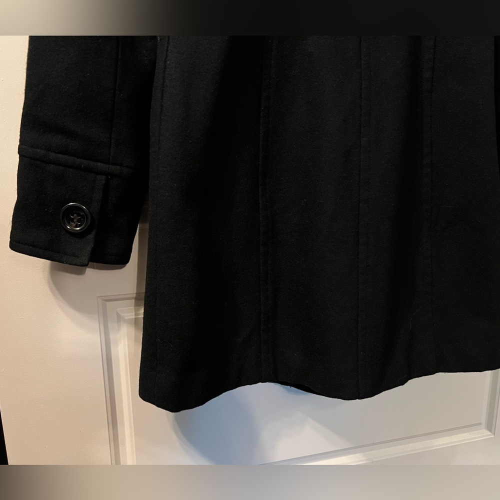 Tulle Women’s Long Wool Peacoat - Picture 10 of 12